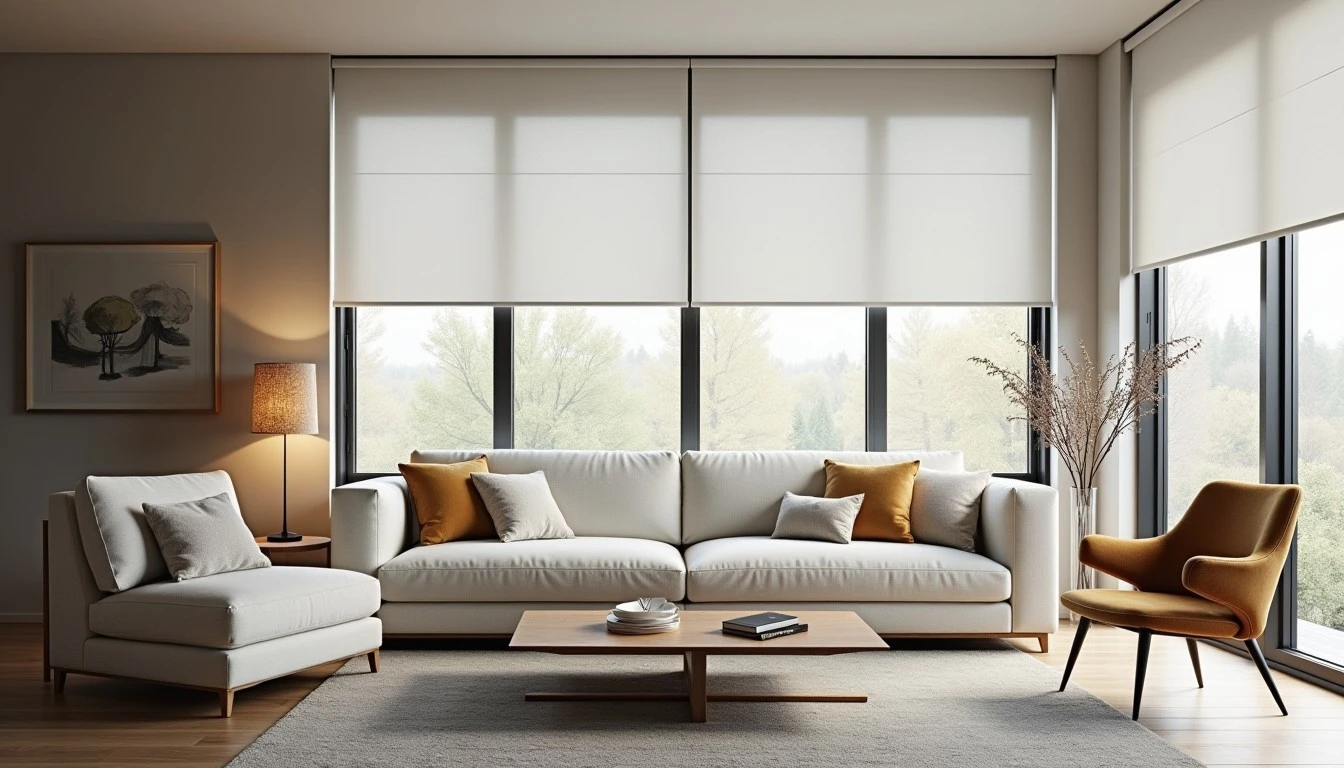 Roller Shades: Simple and Stylish